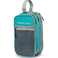 TRAVALATE Solid 11 Cms Cosmetic Pouch (L_ABParent_Ocean Blue)