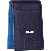 URBAN FOREST Eddy Blueberry/Blue Leather Wallet for Men