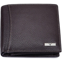 URBAN FOREST Oliver Dark Brown Leather Wallet for Men - Packed in Premium Wooden Box for Festive Gifting