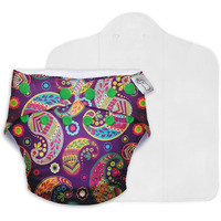 SuperBottoms UNO Freesize Cloth Diaper Pack of 2 (1 Waterproof Outer + 1 Organic Cotton Dry Feel Magic) Washable & Reusable Cloth diaper for babies 0 to 3 years
