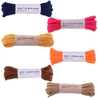 SHOESHINE Shoe Lace Sneaker Shoelace (Pack of 6 Pairs) Sport Shoe Laces Oval Shoes Lace
