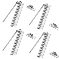 Volo Spring Door Closer for Residential/ Commercial Purposes, for 35kg Light Weight PVC/ Aluminium Doors, Converts Hinged Door to Automatic Self-Closing Door. Spring Door Closer (Pack of 4)