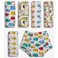 superbottoms Padded Underwear for Babies | for Potty Training & Mess-Free Diaper-Free time | 3 Layers of Cotton Padding | Absorb 1 Pee | Pull-up Style Potty Trainers