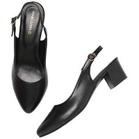 Marc Loire Women s Block Heel Pumps With Adjustable Ankle Strap, 3 Uk, Black