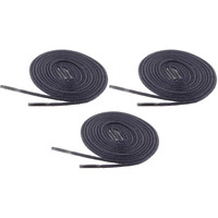 SHOESHINE Formal Shoelace Waxed Cotton Very Thin Shoe Lace Only for Formal, Dress and Oxford Shoes (Navy Blue Color 3 Pair Pack)