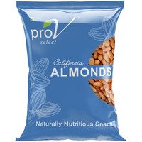 ProV Select - Almond 500 gm | Raw Badam Dry Fruit | High Protein Snack and Super Healthy Nuts | Amazing Quality Alomond | Sourced from California | Crunchy and Fresh taste | Chef Sanjeev Kapoor Choice Brand |