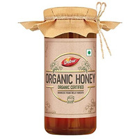 Dabur Organic Honey  500g | 100% Pure and Natural | NPOP Organic Certified | Raw , Unprocessed , Unpasteurized Honey | No Sugar Adulteration