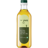 Jivo Extra Virgin Olive Oil 500 ml | Contains Vitamin E | Low in Saturated Fat | Natural and Cold Pressed Cooking Oil, for Dressings, Salad and Soups, Dips & Marinades Glass Bottle