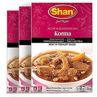 Shan Best Ingredients Spice Mix Korma Masala, 50 g (Set of 3)