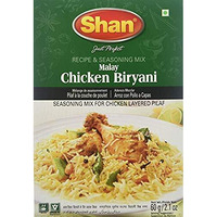Shan Spice Mix For Malay Chicken Biryani Masala, 2.12 oz  60 g, 3 Pack