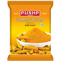 Pushp Brand Turmeric Powder Pouch (500gm Pack of 1)