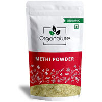 Organature Organic Methi Powder USDA Certified Dried Fenugreek Powder | Methi Dana Powder | Indian Spices & Masala Pack of 850 Grams