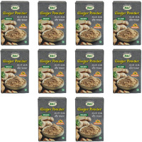 B & C Agri Solutions Organic Ginger Root Powder | Fresh Dry Ginger Powder for Cooking | Ada Powder | Adrak Powder | Saunth Powder -500gm(Pack of 10,Each 50gm)