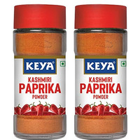 Keya Kashmiri Paprika Powder | Exotic Spices | 55gm, Pack 2
