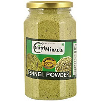 NUTRI MIRACLE Saunf/Fennel/Variyali Powder,500gm,Pack Of Two,250gm Each