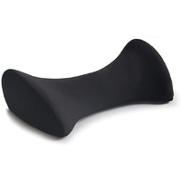 LIFEBERG Health Ultra-Soft Lumbar Support Pillow for Sleeping, Memory Foam Lumbar Sleeping Bed Pillow for Back Pain Relief, Waist Pillow,Back Stretch (Black)