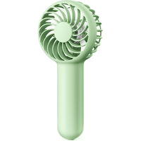 Gaiatop Mini Handheld Fan, Lightweight Hand Fan for Women Cute Design 3 Speed Strong Wind Portable Fan, USB Rechargeable Fan Personal Fan for Indoor Outdoor Travel Makeup(Bean Green)