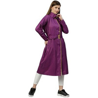 Lymio Women raincoat || raincoat set for Women || raincoat for Women (Women RainCoat) (XL Purple)