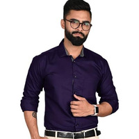 Tee Projekt Casual Shirt for Men Regular Fit Long Sleeve Shirt Suitable for Event Formal Wear