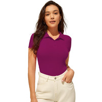 Sugathari Womens & Girls Wine Short Sleeve Top for Women Tops T-Shirts for Girls (TOP 44 Wine XL)