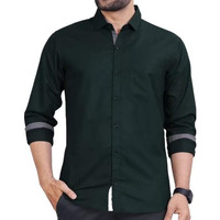Tee Projekt Casual Cotton Long Sleeve Shirt for Men Formal Wear Regular Wear