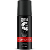 Beardo Godfather Perfume Deo Spray for Men, 150ml | Citrus Aromatic Spicy | Body Spray Perfume For Men | Deo For Men | Long Lasting Deodorant | Gift for Men | Rakhi Gift For Brother | Gift For Friends