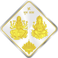 ACPL Precious Moments BIS Hallmarked Ganesh Lakshmi Silver Coin 20 Grams 999 Pure