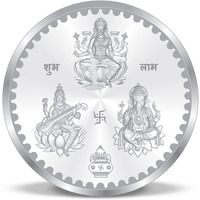 ACPL Precious Moments BIS Hallmarked Ganesh Laxmi And Saraswati Silver Coin 999 Pure available in 10/20/50/100 gram.
