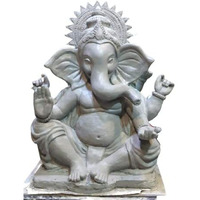 Ganesh Pottery Shadu Mati/Powder Best for Eco-friendly Ganesha Idol Making and Sculpting Art Clay (2kg)