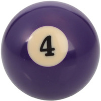 Laxmi Ganesh Billiard American Pool Ball (Purple, 4)