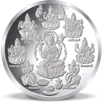 ACPL Precious Moments BIS Hallmarked Silver Coin Ashta Laxmi 100 gm BIS Hallmarked 999 Pure