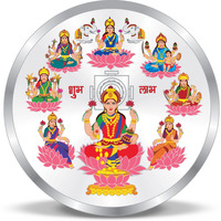 ACPL Precious Moments BIS Hallmarked Astha laxmi 10 Gram 999 Pure Silver Coin