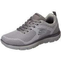 Skechers Mens Summits - Brisbane Light Gray Sneaker - 9 UK (10 US) (232057ID-LTGY)