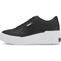 Puma Womens Cali Wedge Wns Black-White Sneaker - 7 UK (37343802)