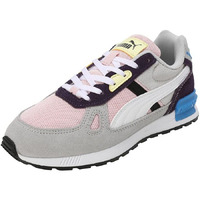 Puma Unisex-Adult Graviton Pro Gray Violet-White-Lotus-Sweet Grape-Black Sneaker - 4 UK (38073605)
