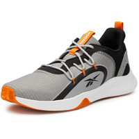 REEBOK Men's Comfort Infused Flat Grey-Black-Nacho Running Shoe-9 Kids UK (EY4003)