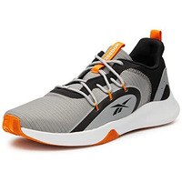 REEBOK Men's Comfort Infused Flat Grey-Black-Nacho Running Shoe-8 Kids UK (EY4003)