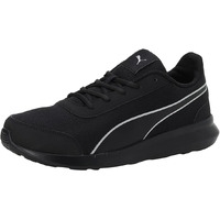 Puma mens Dazzler Black-Silver Running Shoe - 10 UK (39178201)