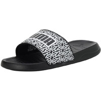 Puma Unisex-Adult Popcat 20 Mono RES, Black-White, Slide, 9UK (39126601)