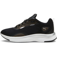 Puma Womens SOFTRIDE Orla Metallic Dream Black-Silver-Matte Silver-White Sneaker - 5 UK (39780402)