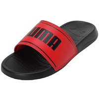 Puma unisex-adult Slide Max Black-For All Time Red Slide Sandal - 9 UK (39453703)