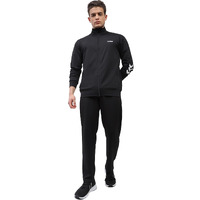 hummel Promo Men's All weather Regular Fit Track Suit with Zipper and Pockets Comfortable Breathable Stretchable Soft Fabric For Everyday Use Ideal for Gym Training or Running Loungwear
