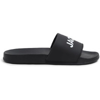Jack & Jones mens 12264299 JetBlack Slipper - 8 UK (12264299-Jet Black)