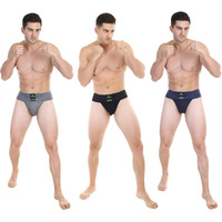 PLAYFITZ Tokyo Gym Supporter for Men, Sports Underwear for Men for Workout in Gym Stretchable Cotton, Men's Cotton Briefs Moisture Wicking Supporter for Cricket, Running, Gym Quick Dry, (Pack of 3)