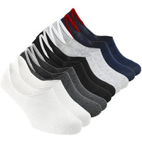 XJARVIS Premium 5 Pairs No Show Low Cut Loafer Socks for Men & Women Non Slip with Combed Cotton Socks for Sports, Running & Hiking, Pack of 5, Multicolour (Free Size)
