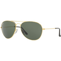 Ray-Ban UV Protected Pilot Sunglasses for Men ( 0RB3432I|59 mm|Crystal Green)