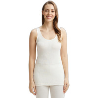 Jockey Snug Fit Thermal Tank Top for Women 2500_Off White_M