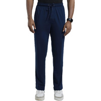 Jockey Men's Regular Fit Cotton Blend Track Pants (9500-0103-NAVY Navy M_Navy Blue_M)