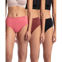 Jockey Women's Cotton Hipster (Pack of 3) (1406_Dark Assorted_XL_Assorted_XL)