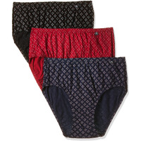 Jockey Women's Cotton Hipster (Pack of 3_Colors & Prints May Vary)